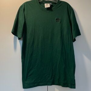 Dark Green Adidas tee shirt t-shirt 100% cotton